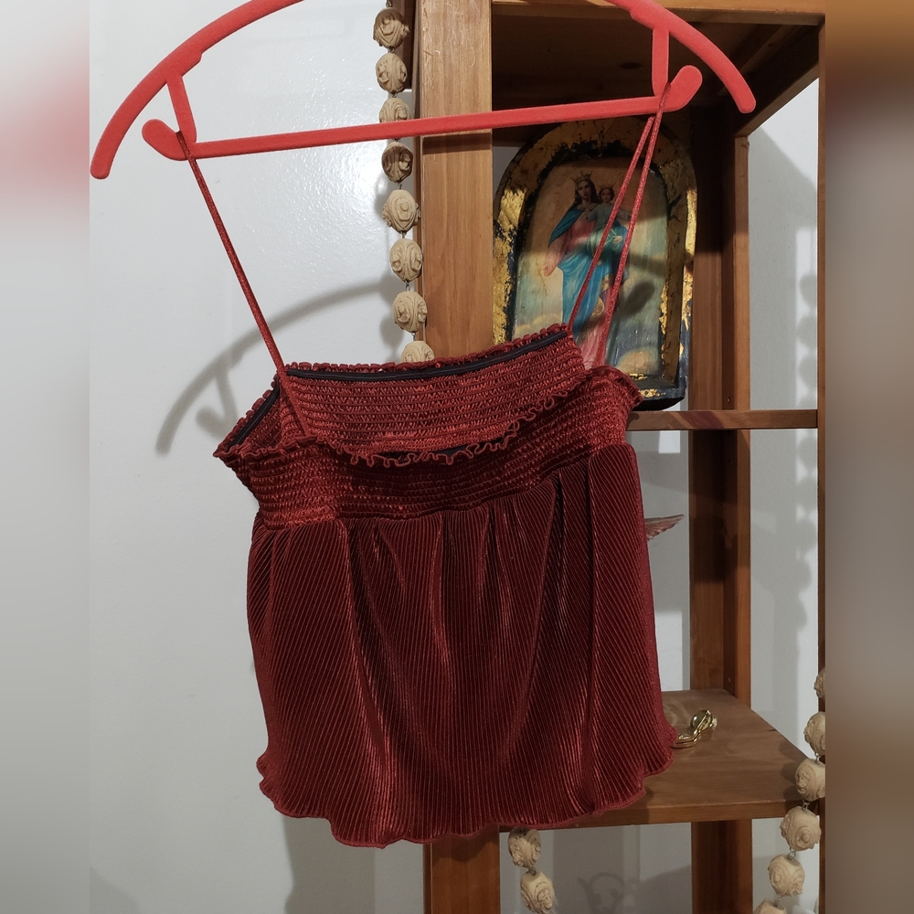 Out From Under for Urban Outfitters FESTIVAL cropped strappy tank top